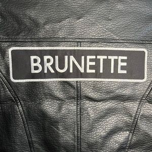 Brunette The Label Vegan Leather Jacket